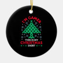Search for gamer christmas tree decorations Santa