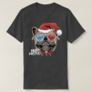 Search for pug christmas tshirts Santa