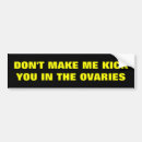 Search for kick bumper stickers Funny