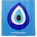 Search for evil eye shower curtains Nazar