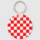 Search for red and white key rings Pattern