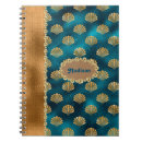 Search for rhinestone notebooks Teal