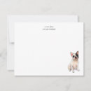 Search for cute dog note cards French bulldog