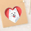 Search for american eskimo stickers Puppy