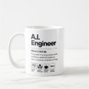 Search for artificial intelligence mugs Ai engineer