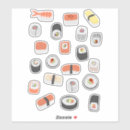Search for kiss the cook stickers Sushi