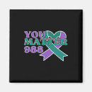 Search for anxiety awareness ribbon home living Black and white