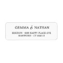 Search for white script return address labels Calligraphy