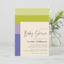 Search for purple and lime green invitations Trendy