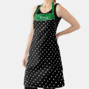 Search for black polka dot aprons Trendy