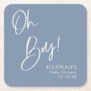 Search for baby boy coasters Baby shower tableware