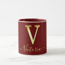 Search for v monogram mugs Stylish