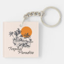 Search for island paradise key rings Palm trees
