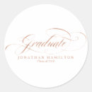 Search for elegant graduation stickers Chic