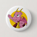 Search for cartoon dragon badges Illustration