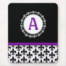 Search for de lis monogram mousepads Monogrammed