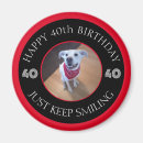 Search for birthday photo magnets Forty