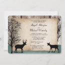 Search for buck and doe wedding invitations Rustic