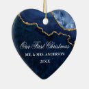 Search for marble christmas tree decorations Mr and mrs