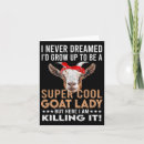 Search for funny goat christmas cards Cartoon