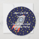 Search for retro rocket invitations Space