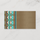 Search for tribal business cards Feathers