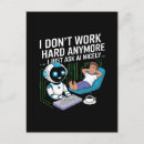 Search for i work hard postcards Funny