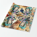 Search for mad hatter wrapping paper Tea party