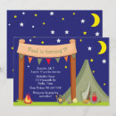 Search for backyard sleepover invitations Under the stars