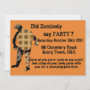Search for zombie invitations Walking dead