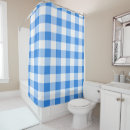 Search for blue plaid shower curtains Rustic