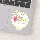 Search for flowers in a vase stickers Beautiful