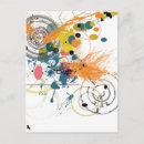 Search for paint splashes postcards Colour