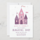Search for cute princess castle birthday invitations Whimsical