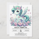 Search for unicorn editable invitations Girl