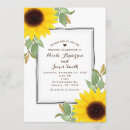 Search for sunflower shower wedding invitations Rustic