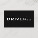 Search for driver business cards Simple