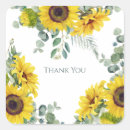Search for country sunflowers stickers Typography