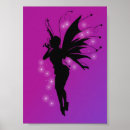 Search for fairies silhouette posters Magic
