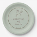 Search for floral wedding plates Wildflower