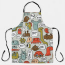 Search for cute cartoon aprons Funny
