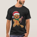 Search for cute christmas gingerbread man tshirts Baking