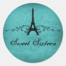 Search for teal sweet 16 stickers Elegant