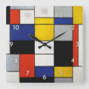 Search for mondrian clocks Composition