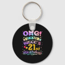 Search for 21st key rings 21 years