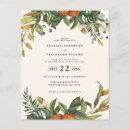 Search for fruit wedding invitations Botanical