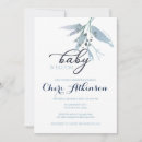 Search for indigo baby shower invitations Elegant