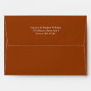 Search for burnt orange envelopes Elegant