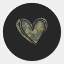 Search for love camo stickers Heart