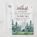Search for girls weekend itinerary invitations Weekend in the woods
